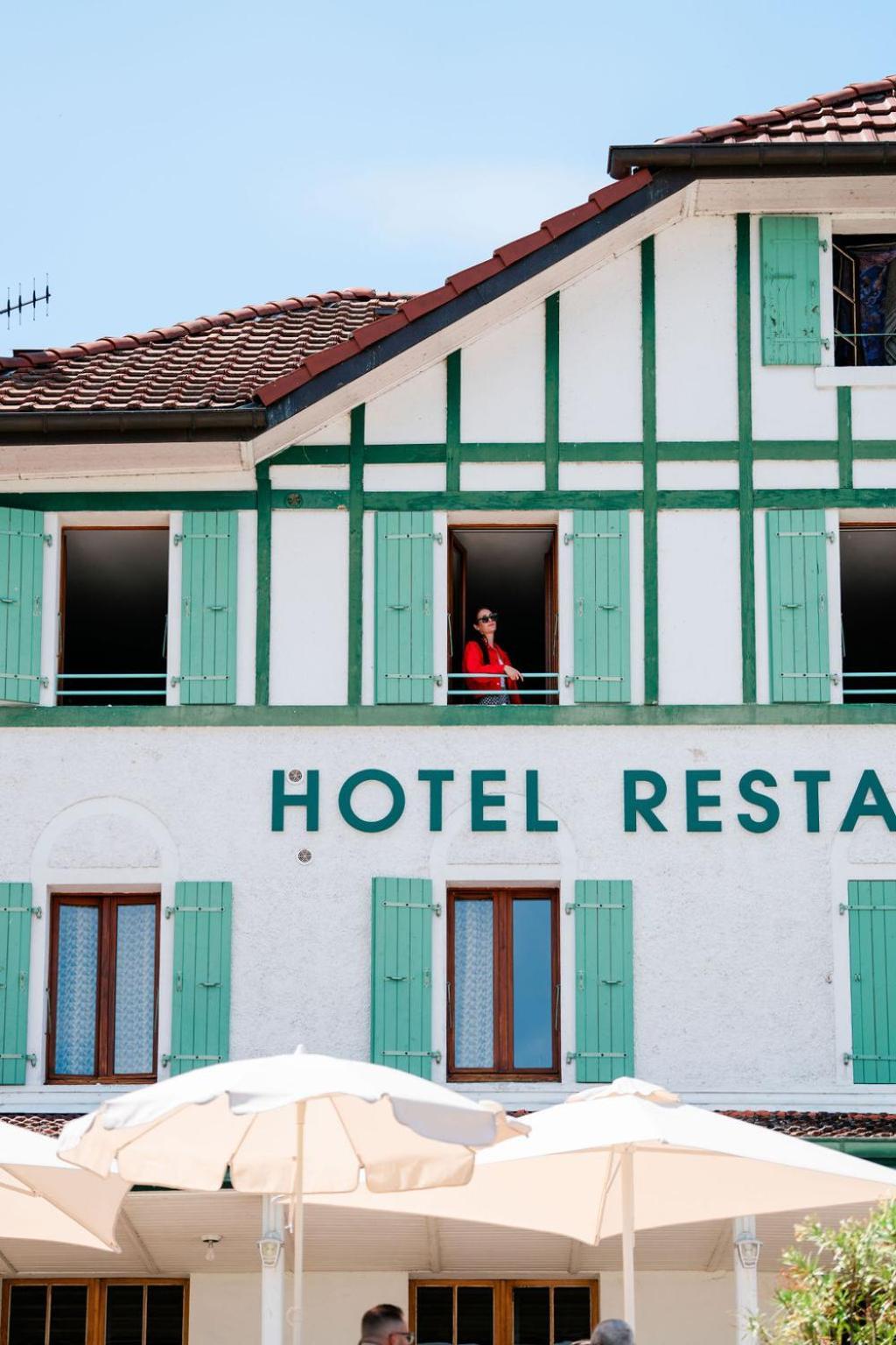 Hotel De La Plage Excenevex Exterior foto